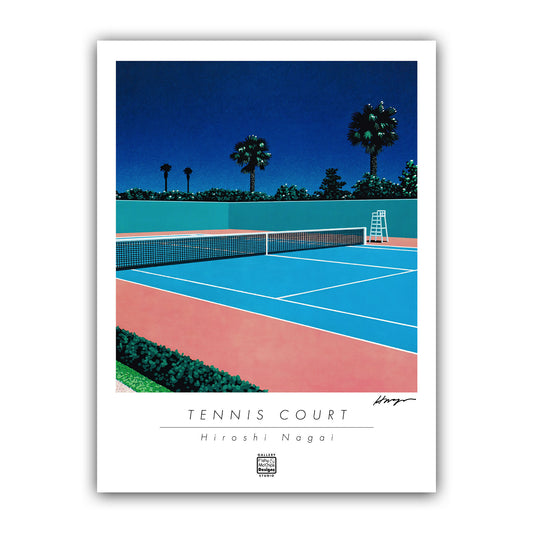 Tennis Court - Hiroshi Nagai