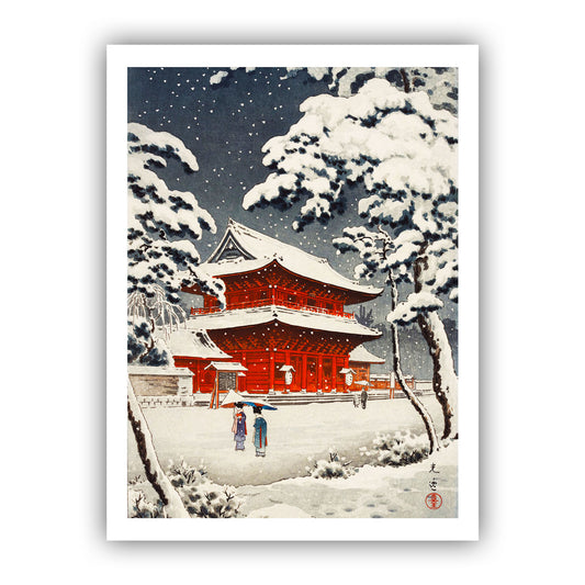 Zojo Ji Temple in Snow