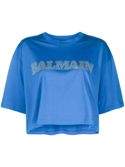 Balmain - Blue Cropped